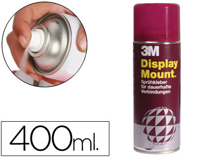 Pegamento adhesivo en spray Scotch Display Mount 400ml.